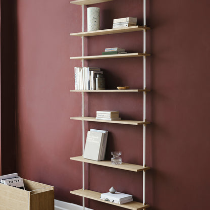Wall Shelving System Sets (230 cm) by Moebe - WS.230.1