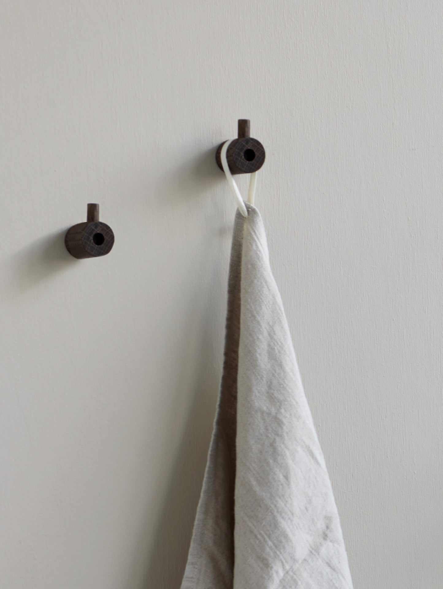 Wooden Wall Hook by Moebe - Smoked Oak
