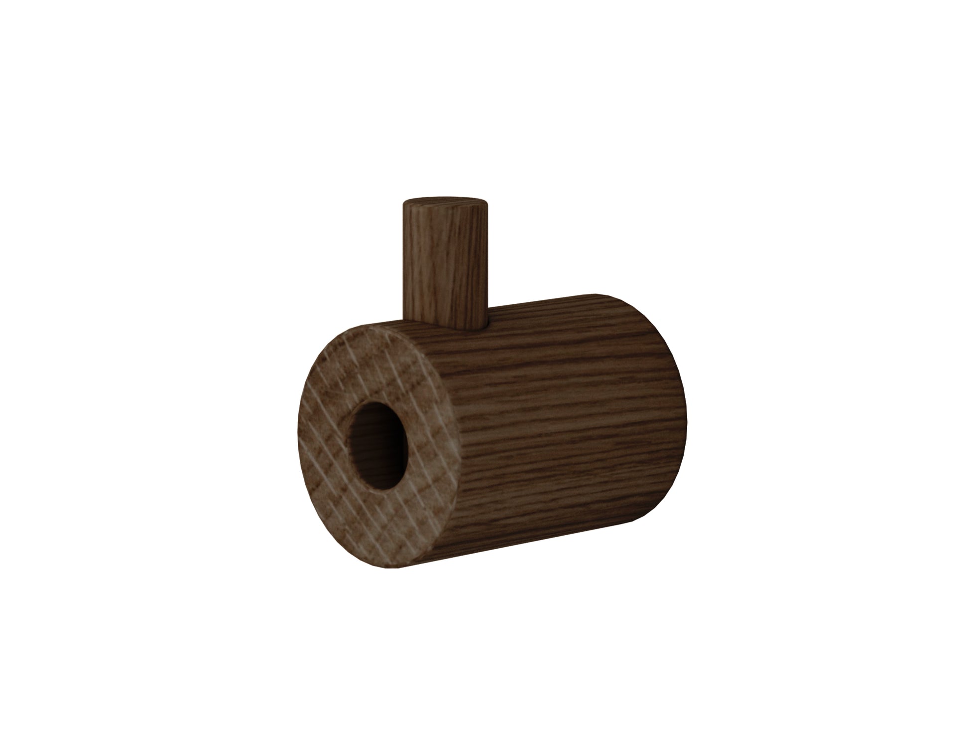 Wooden Wall Hook by Moebe - Smoked Oak