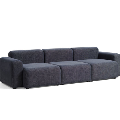 Mags 3 Seater Sofa (Low Armrest) by HAY - Combination 1 / Overlap 03