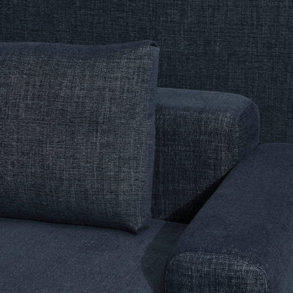 Mags 3 Seater Sofa (Low Armrest) by HAY - Combination 1 / Overlap 03