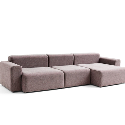 Mags 3 Seater Sofa (Low Armrest) by HAY - Combination 10 / Loft 103