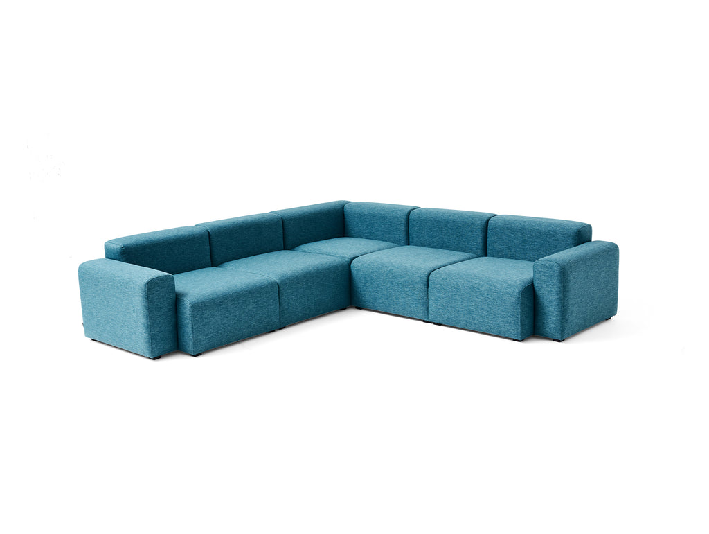 Mags Corner Sofa (Low Armrest) by HAY - Combination 1 (Left Armrest) / Metaphor 015