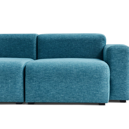 Mags 2.5 Seater Sofa (Low Armrest) by HAY  - Combination 1 / Metaphor 015