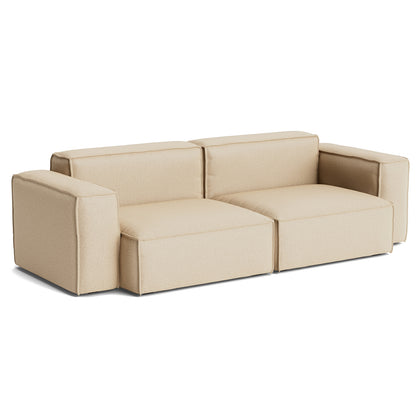 Mags Soft 2.5 Seater Sofa (Low Armrest) with Removable Cover by HAY - Combination 1 / Hallingdal 65 220