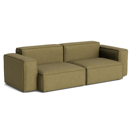 Mags Soft 2.5 Seater Sofa (Low Armrest) with Removable Cover by HAY - Combination 1 / Metaphor 026