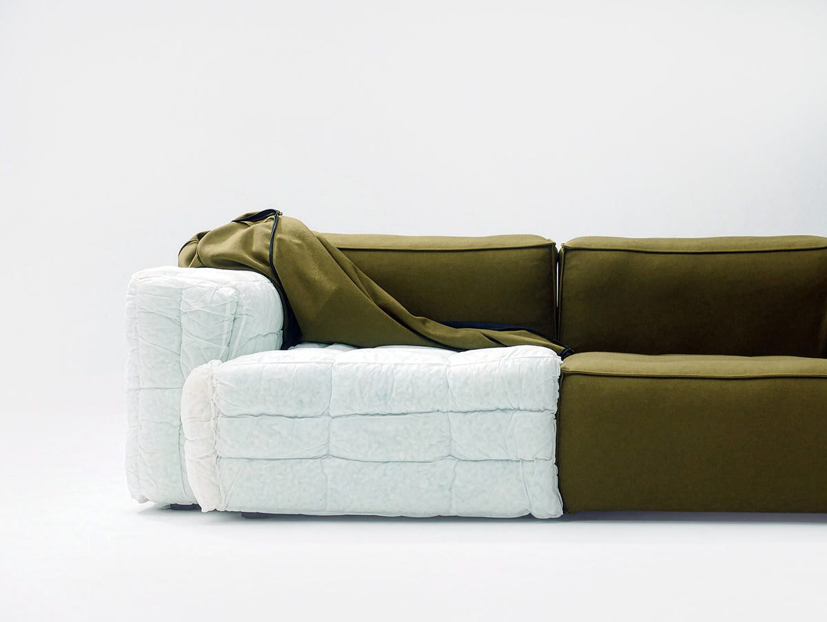 Mags Soft Sofa Removable Cover (Low Armrest) by HAY -  Steelcut 985