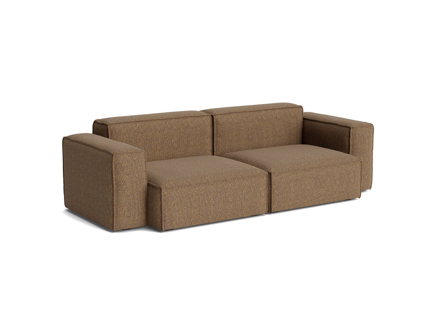 Mags Soft 2.5 Seater Sofa (Low Armrest) with Removable Cover by HAY - Combination 1 / Tartaglia 1004