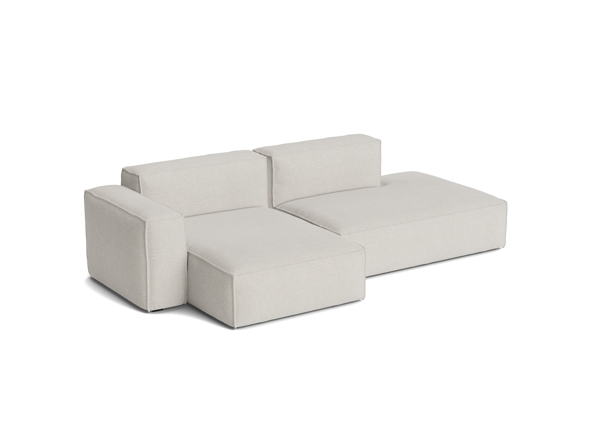 Mags Soft 2.5 Seater Sofa (Low Armrest) with Removable Cover by HAY - Combination 3 Left Armrest / Story 102