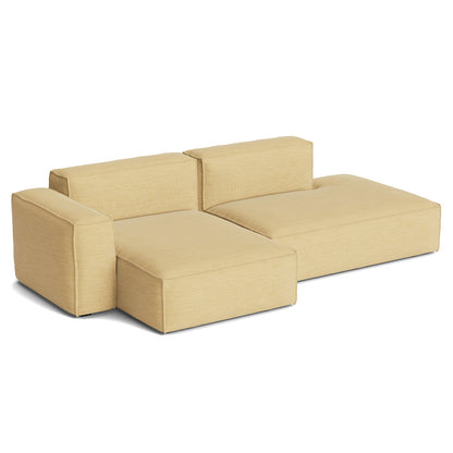 Mags Soft 2.5 Seater Sofa (Low Armrest) with Removable Cover by HAY - Combination 3 Left Armrest / Yuma 833