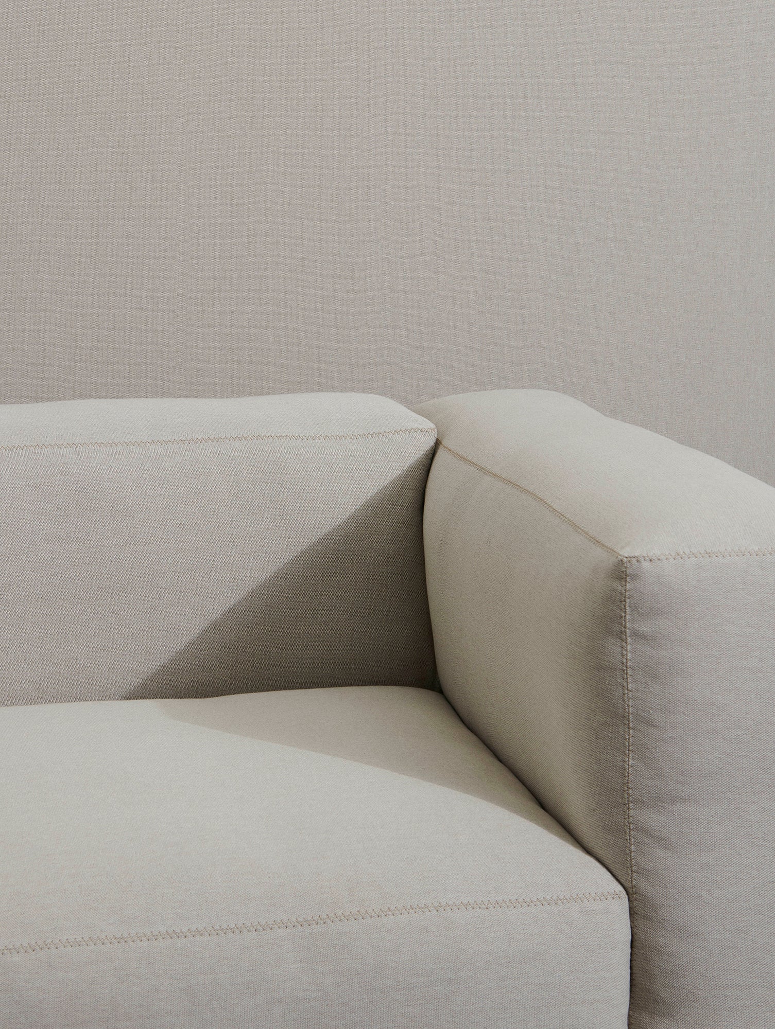 Mags Soft 2.5 Seater Sofa by HAY - Combination 1 / Story 102 / Beige Stitching