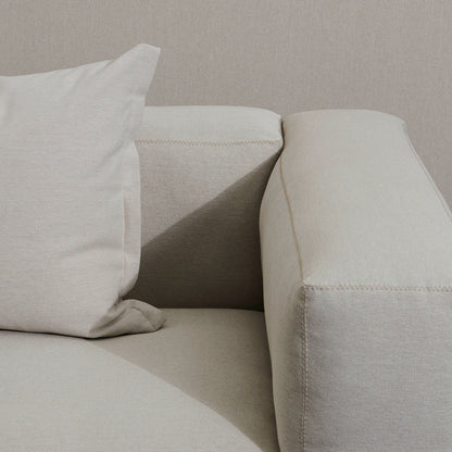 Mags Soft 2.5 Seater Sofa by HAY - Combination 1 / Story 102 / Beige Stitching