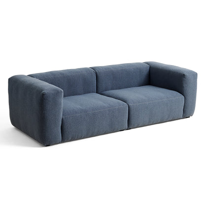 Mags Soft 2.5 Seater Sofa by HAY - Combination 1 / Turf Blue Grey