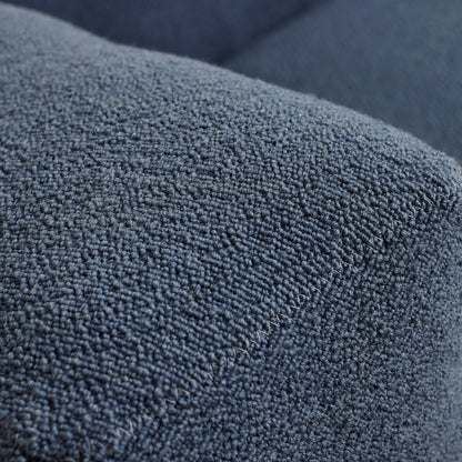 Mags Soft 2.5 Seater Sofa by HAY - Combination 1 / Turf Blue Grey / Grey Stitching