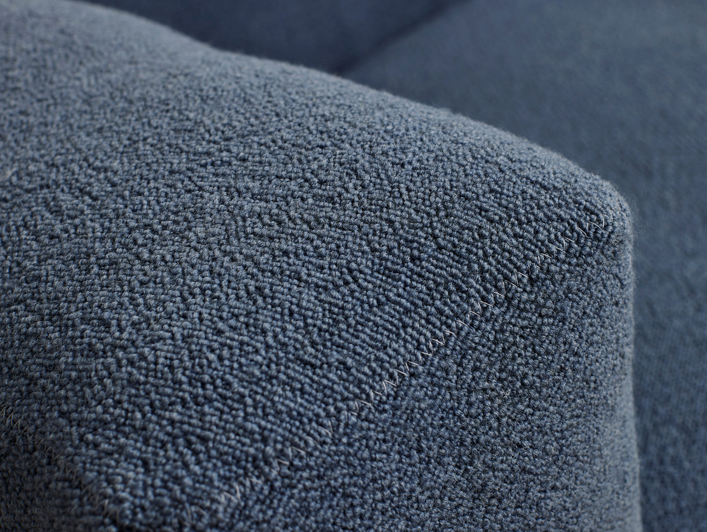 Mags Soft 2.5 Seater Sofa by HAY - Combination 1 / Turf Blue Grey / Grey Stitching
