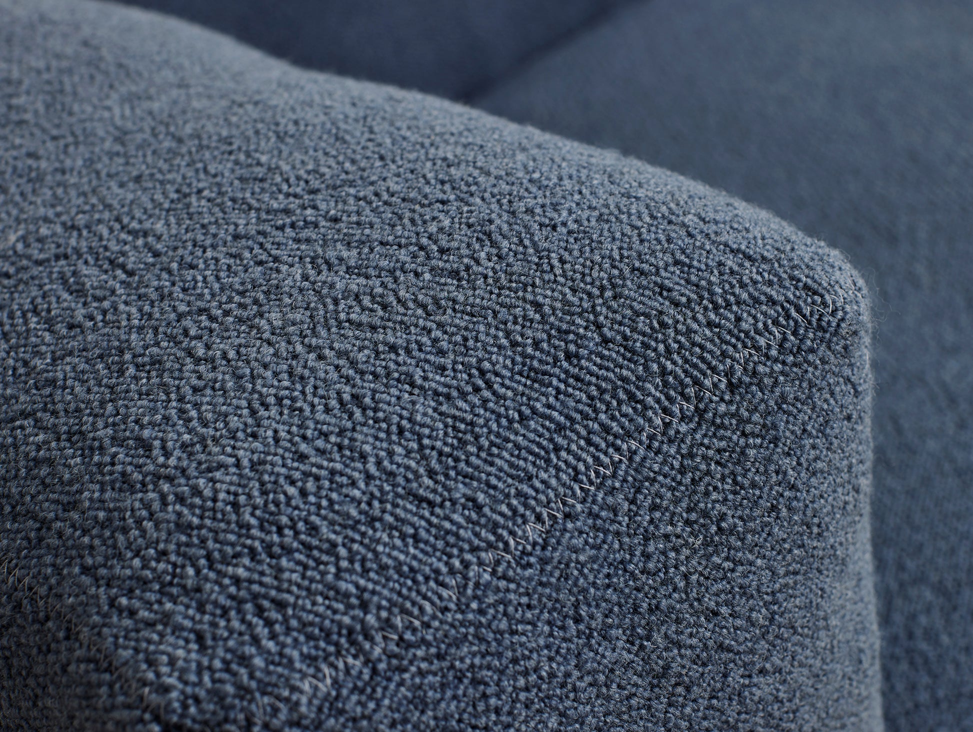 Mags Soft 2.5 Seater Sofa by HAY - Combination 1 / Turf Blue Grey / Grey Stitching