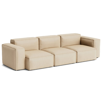 Mags Soft 3 Seater Sofa (Low Armrest) with Removable Cover by HAY - Combination 1 / Hallingdal 65 220