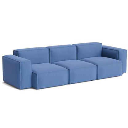 Mags Soft 3 Seater Sofa (Low Armrest) with Removable Cover by HAY - Combination 1 / Story 023