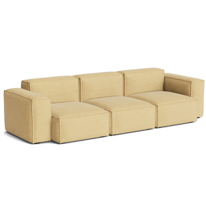 Mags Soft 3 Seater Sofa (Low Armrest) with Removable Cover by HAY - Combination 1 / Yuma 833