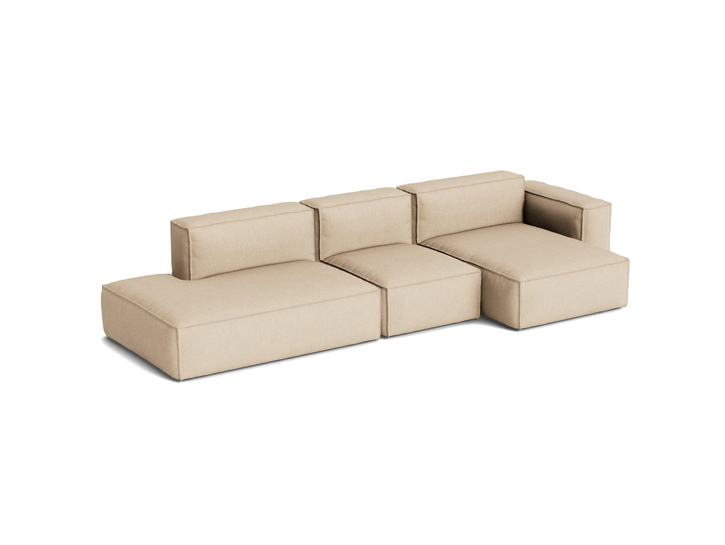 Mags Soft 3 Seater Sofa (Low Armrest) with Removable Cover