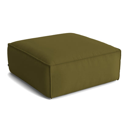 Mags Soft Ottoman with Removable Cover by HAY - Steelcut 985