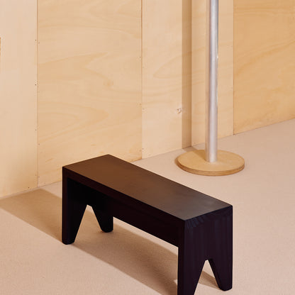 Manolito Stool by HAY -Long /  Black Pine