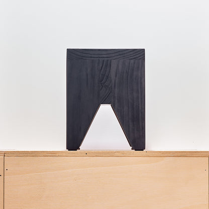 Manolito Stool by HAY - Short / Black Pine