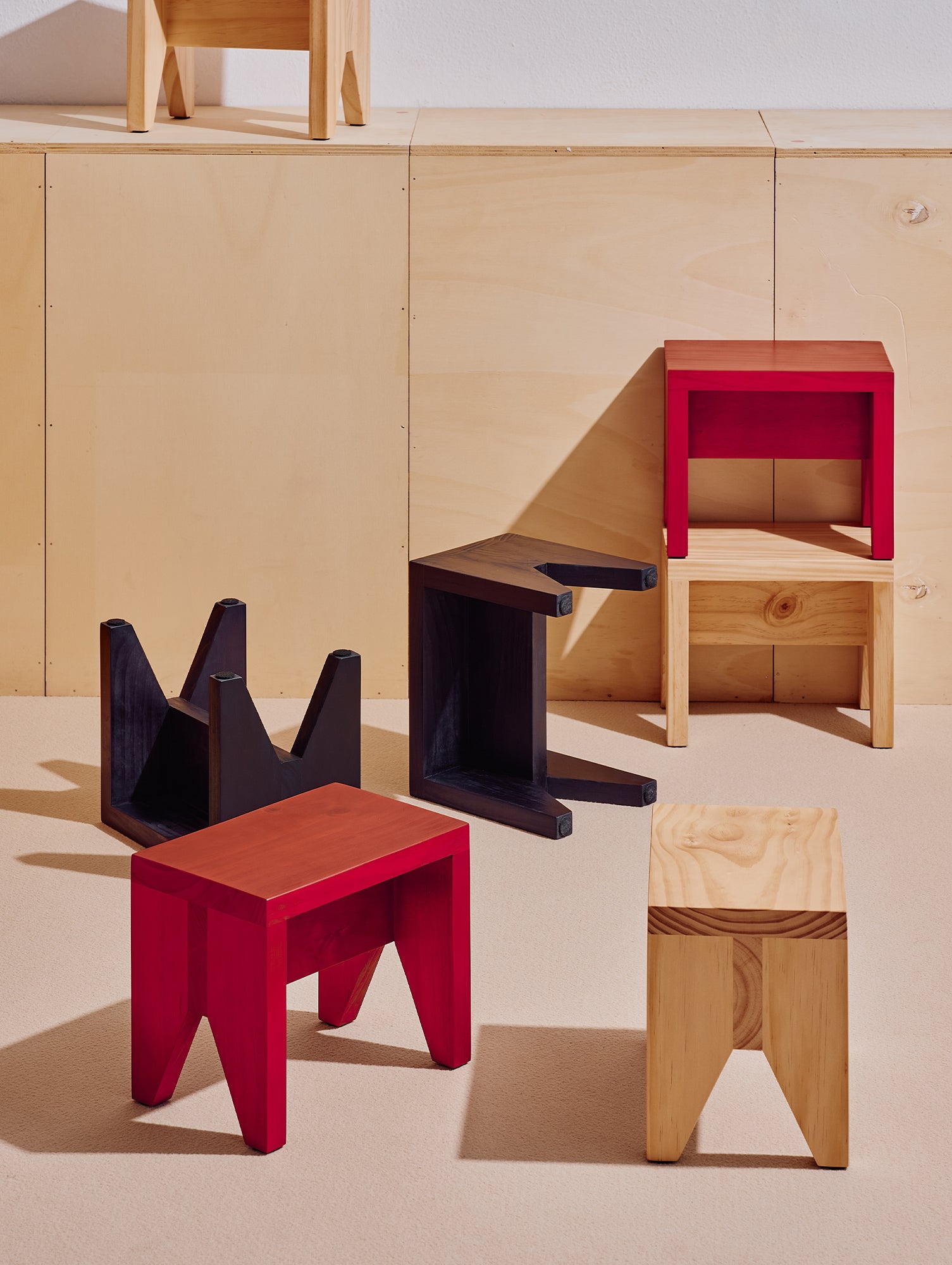 Manolito Stool by HAY