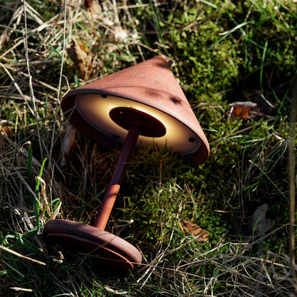 Terra Portable Lamp by Mater - Rust Red