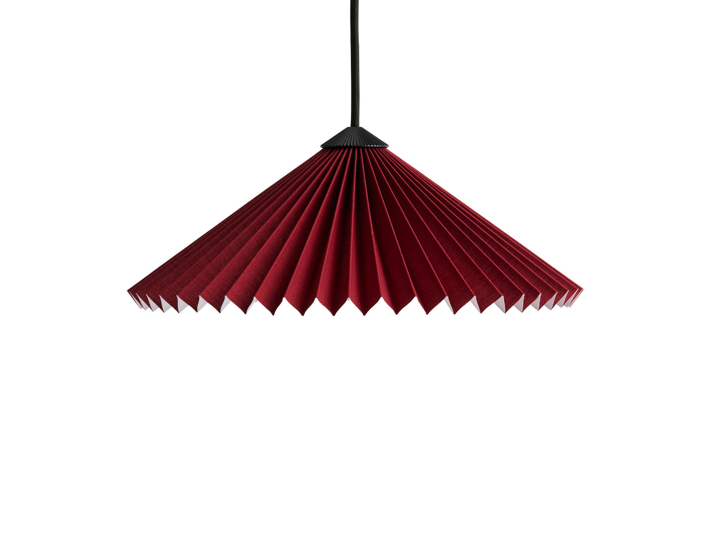 Matin Pendant Lamp by HAY - D30 cm / Oxide Red