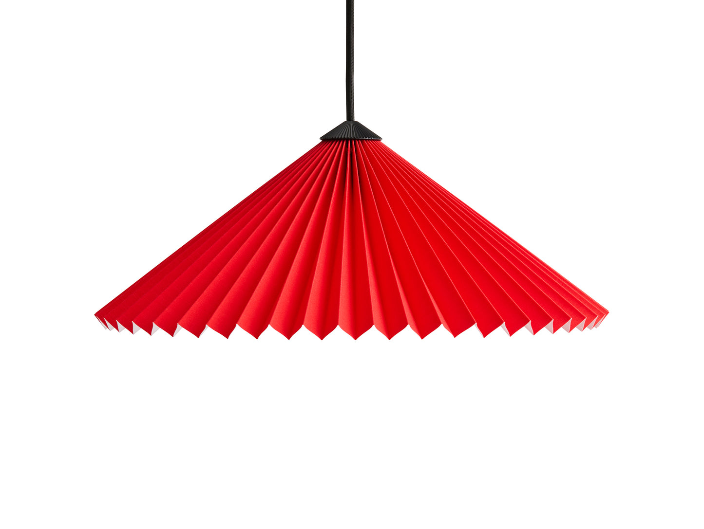 Matin Pendant Lamp by HAY - D38 cm / Bright Red
