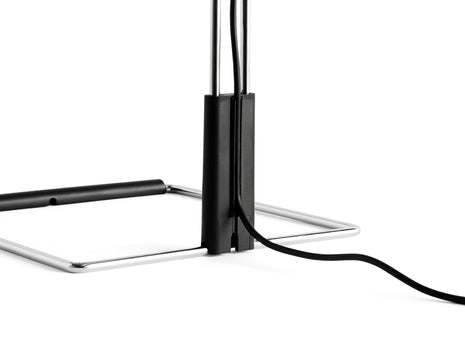 Matin Table Lamp - Mirror Plated Steel Base by HAY