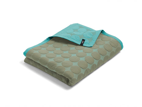 Olive Green Mega Dot Bed Cover by HAY