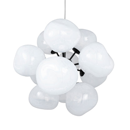 Melt Burst LED Chandelier by Tom Dixon - Opal