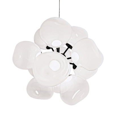 Melt Burst LED Chandelier by Tom Dixon - Opal