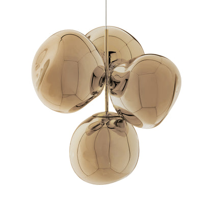 Melt LED Chandelier by Tom Dixon - Small / Bronze