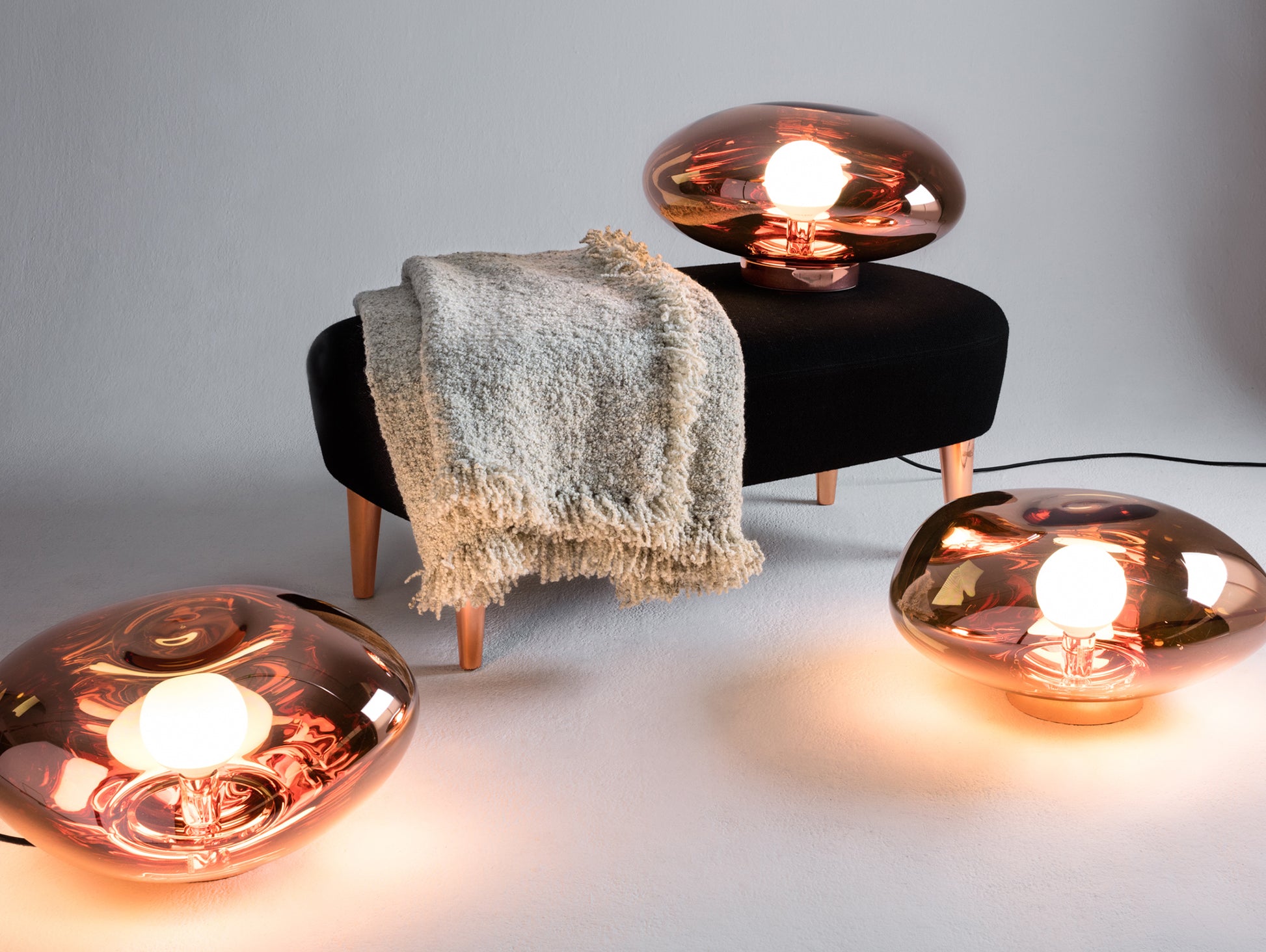 Melt Surface LED Wall Lamp by Tom Dixon