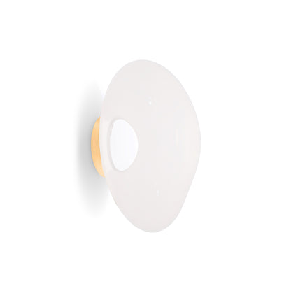 Melt Surface LED Wall Lamp by Tom Dixon - Opal / Gold