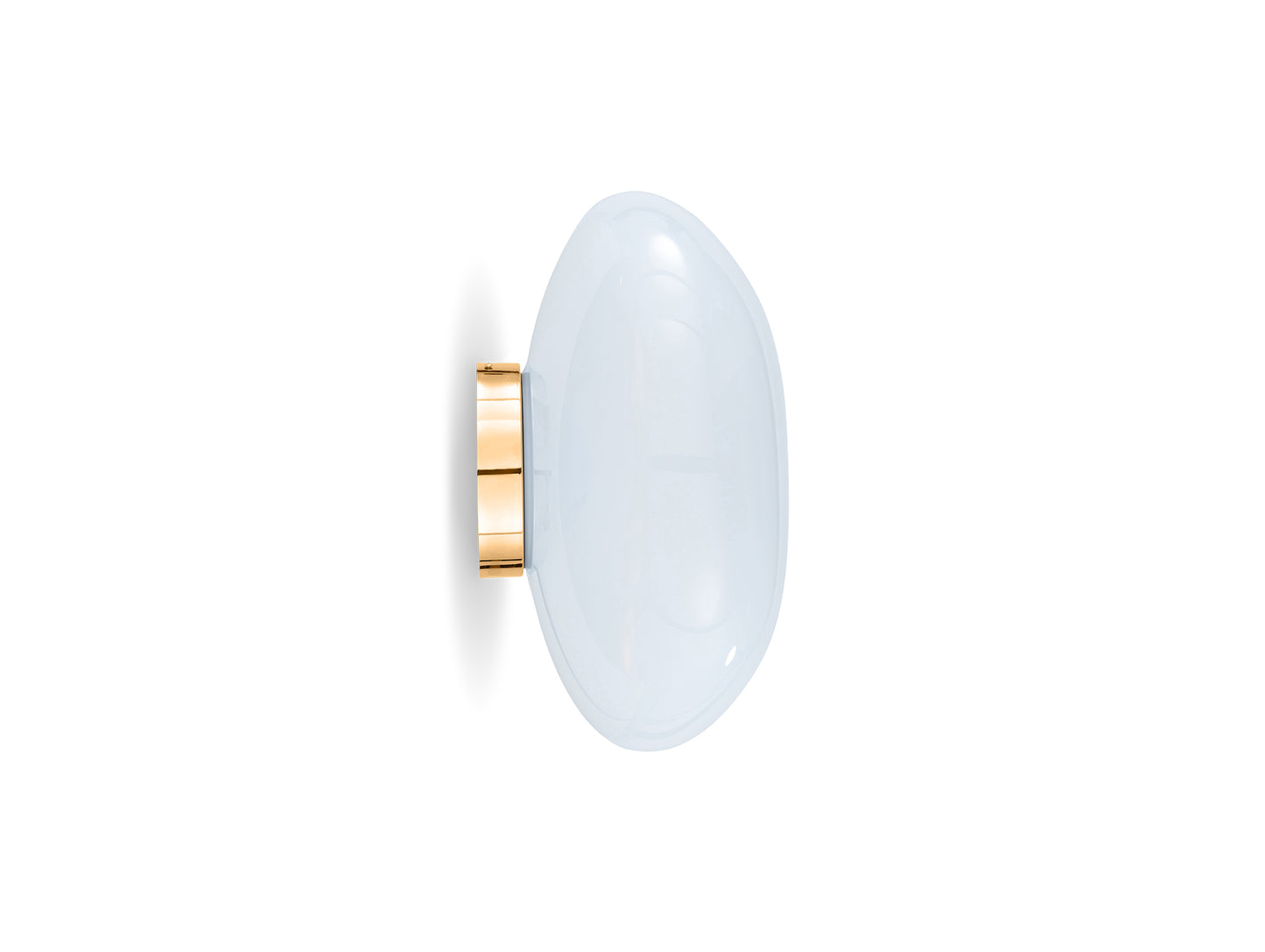 Melt Surface LED Wall Lamp by Tom Dixon - Opal / Gold