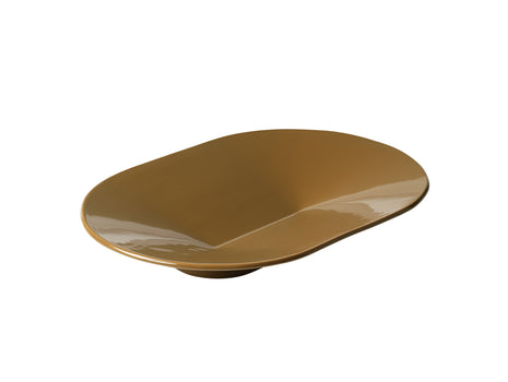 Mere Bowl by Muuto - 52 x 36 cm / Brown Green Mere