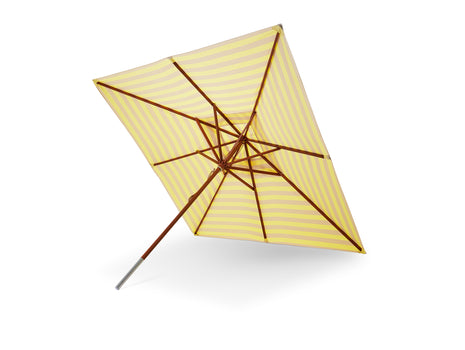 Messina Striped Umbrella by Skagerak - 300x300 / Lemon Sand Stripes
