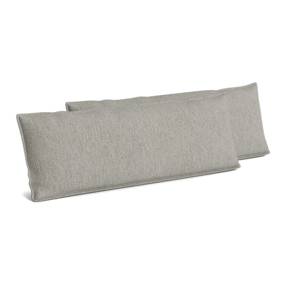HAY Mimi Cushion for 2.5-Seater Sofa (Set of 2)  - Turf Light Grey