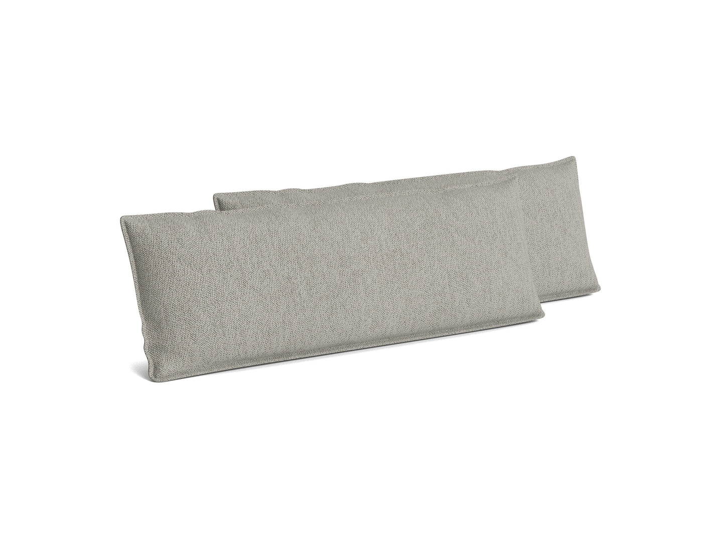 HAY Mimi Cushion for 2.5-Seater Sofa (Set of 2)  - Turf Light Grey