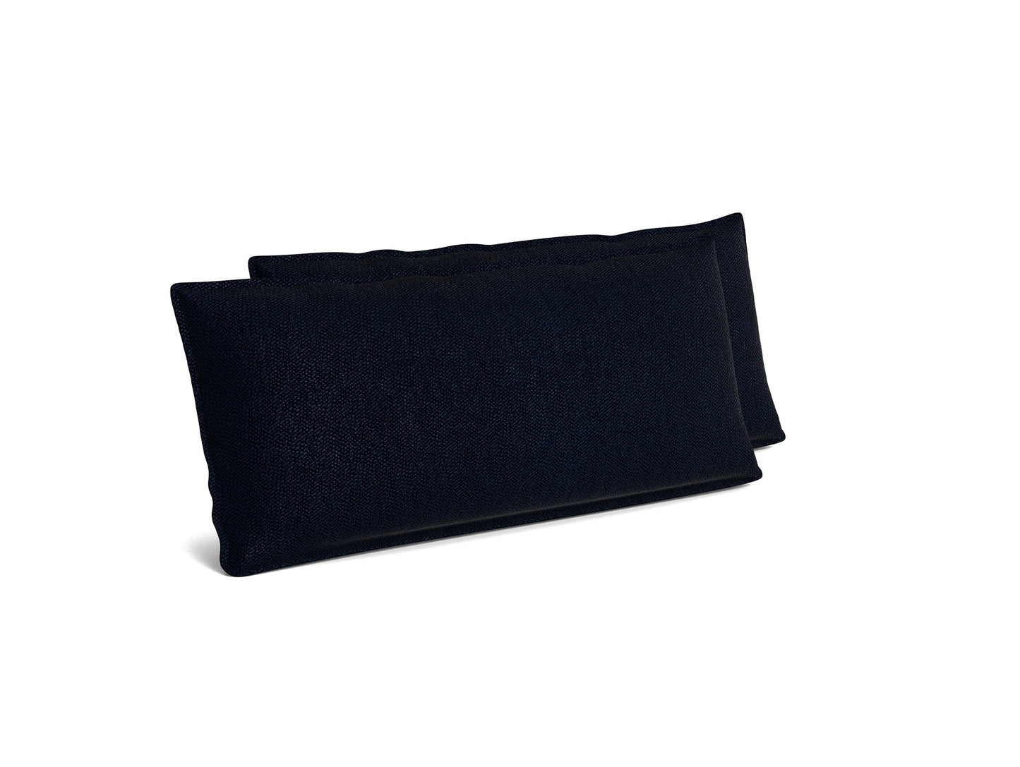 HAY Mimi Cushion for 2-Seater Sofa (Set of 2)  - Turf Blue Black