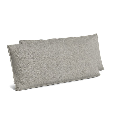 HAY Mimi Cushion for 2-Seater Sofa (Set of 2)  - Turf Light Grey
