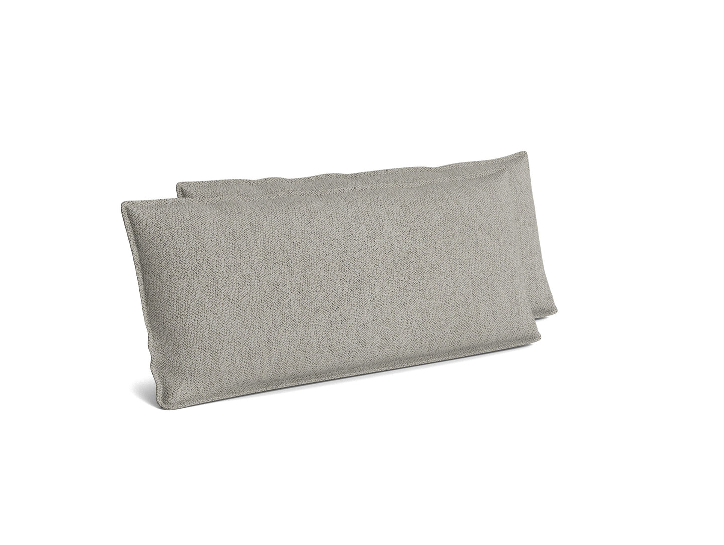 HAY Mimi Cushion for 2-Seater Sofa (Set of 2)  - Turf Light Grey