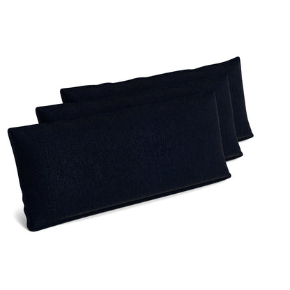 HAY Mimi Cushion for 3-Seater Sofa (Set of 3)  - Turf Blue Black