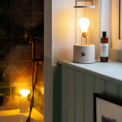 The Muse Portable Lamp in Pleasure White by Tala