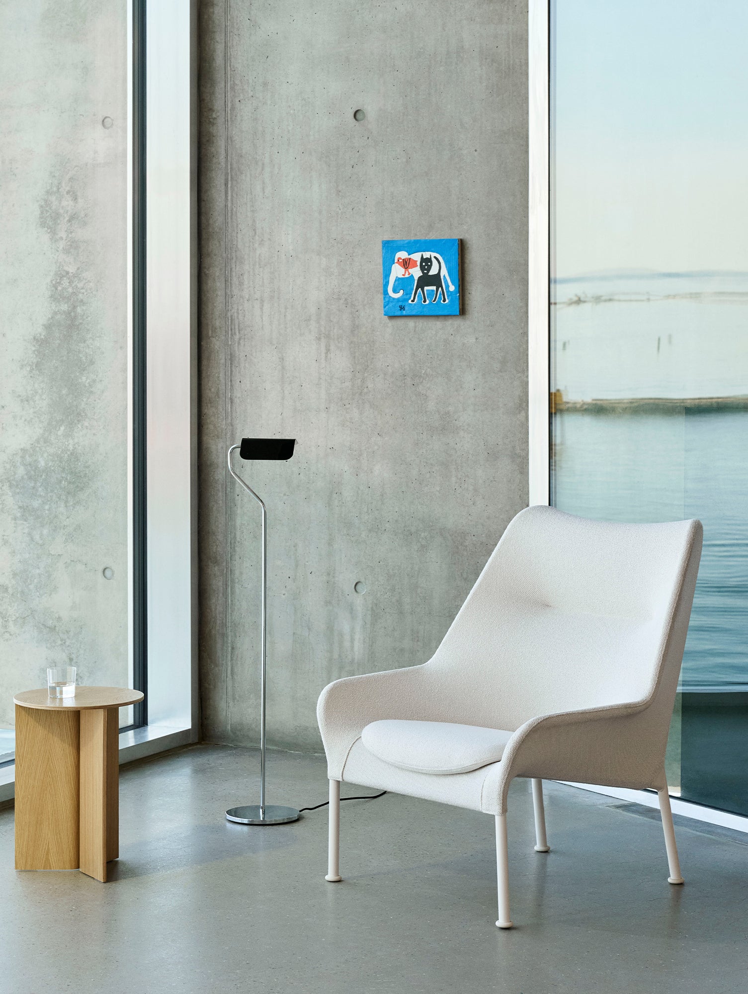 Apex Floor Lamp by HAY - Iron Black