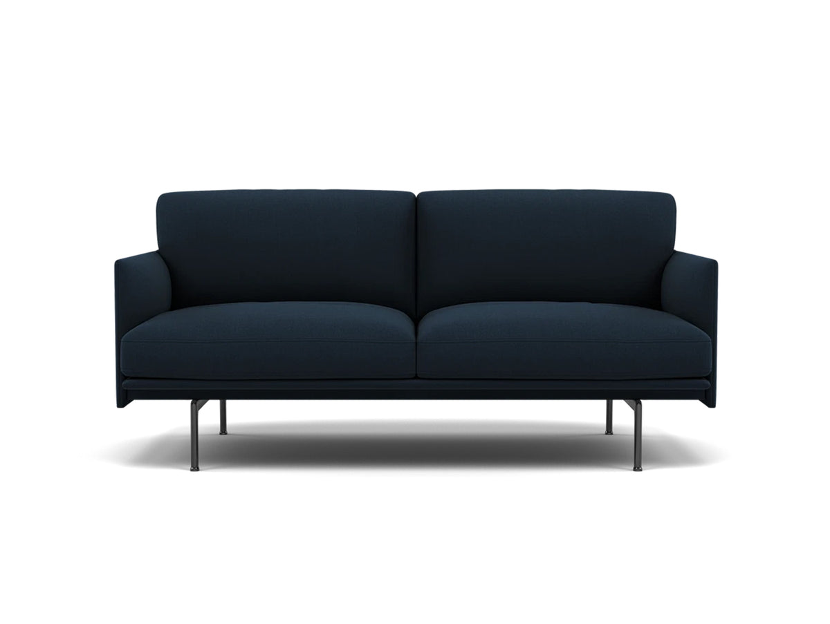 Outline Soft 2-Seater Sofa by Muuto - Steelcut Trio 796